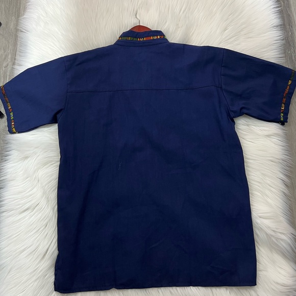 Mexican Guayabera Short Sleeve Shirt for Men Traditional. - Picture 2 of 4